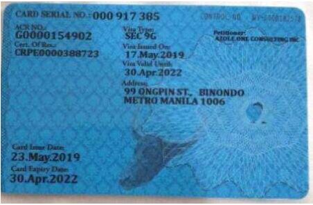 菲律宾9g在国内能办理吧，在菲律宾换工作签证要怎么处理
